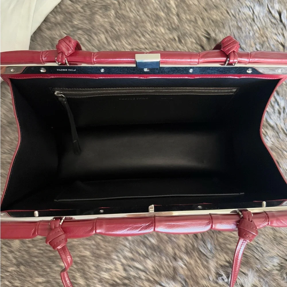 Phoebe Philo Drive Bag in Lipstick Red - Picture 6 of 10